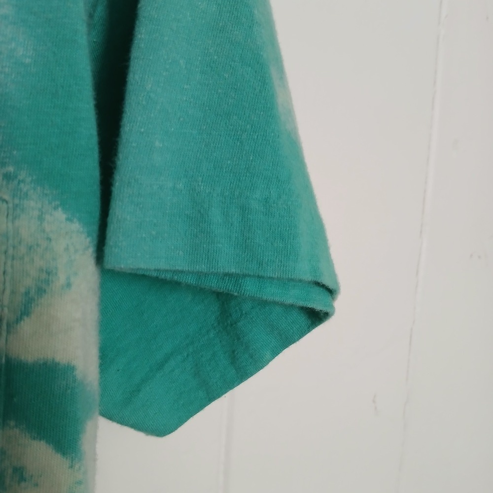 Vintage Polo Ralph Lauren Single Stitch T-Shirt Men's Small Pocket Pony SS Green - Picture 8 of 13